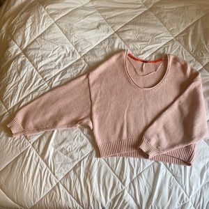 Free people Cropped Sweater